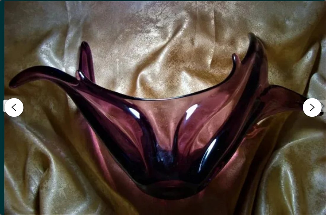 Vintage Murano Glass Art Bowl, 1980s - 2