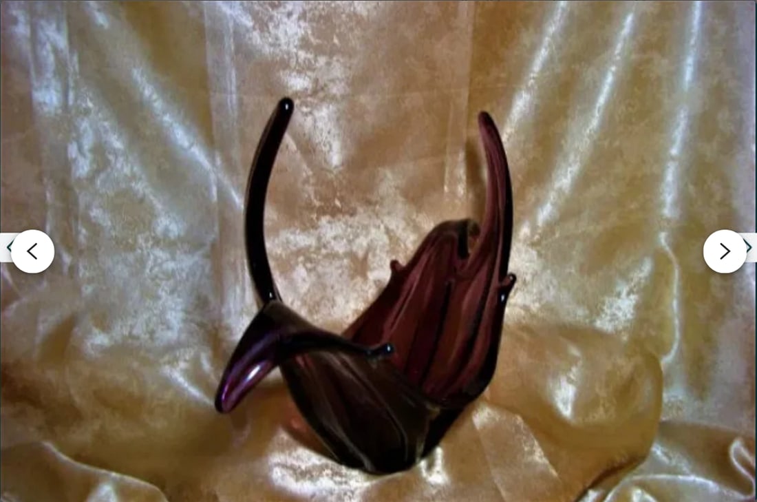 Vintage Murano Glass Art Bowl, 1980s - 3