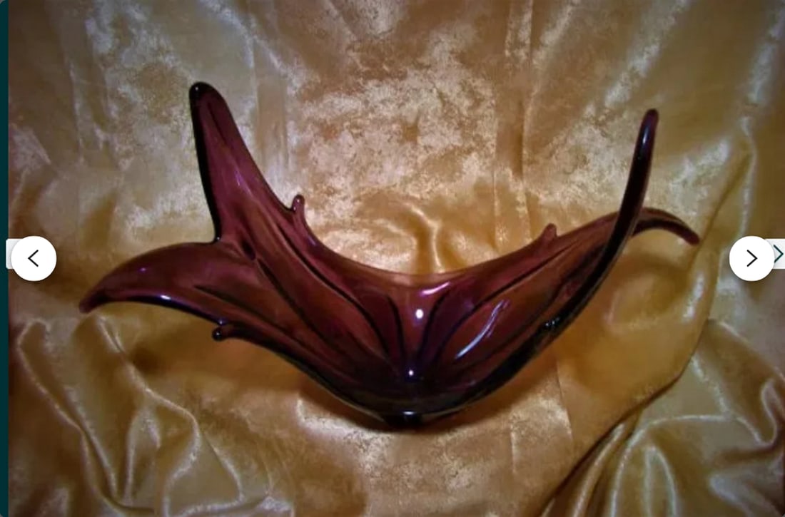 Vintage Murano Glass Art Bowl, 1980s - 5