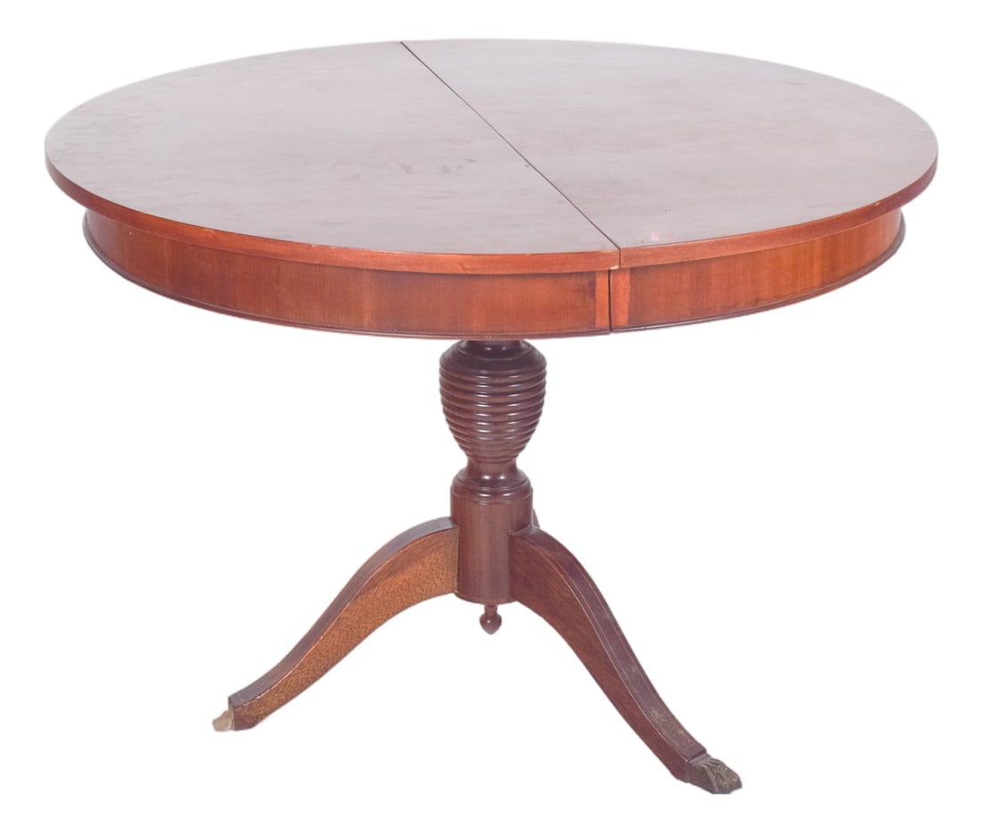 English Round Dining Table, 1930s (1 of 7)