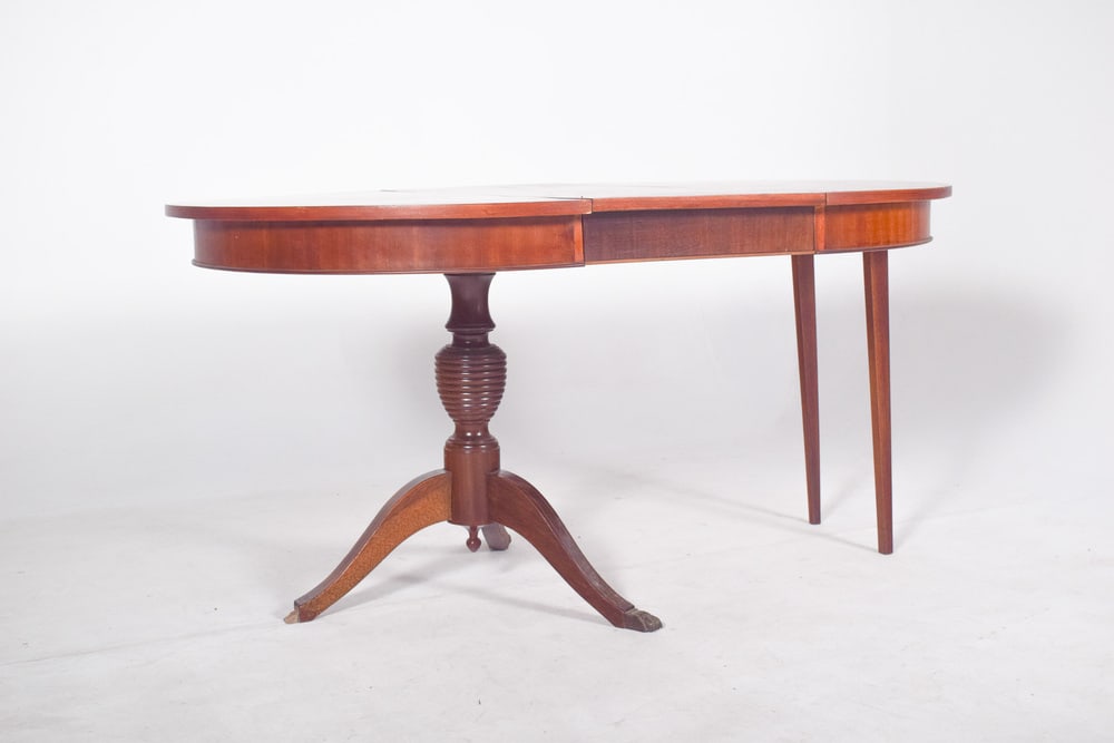 English Round Dining Table, 1930s - 6