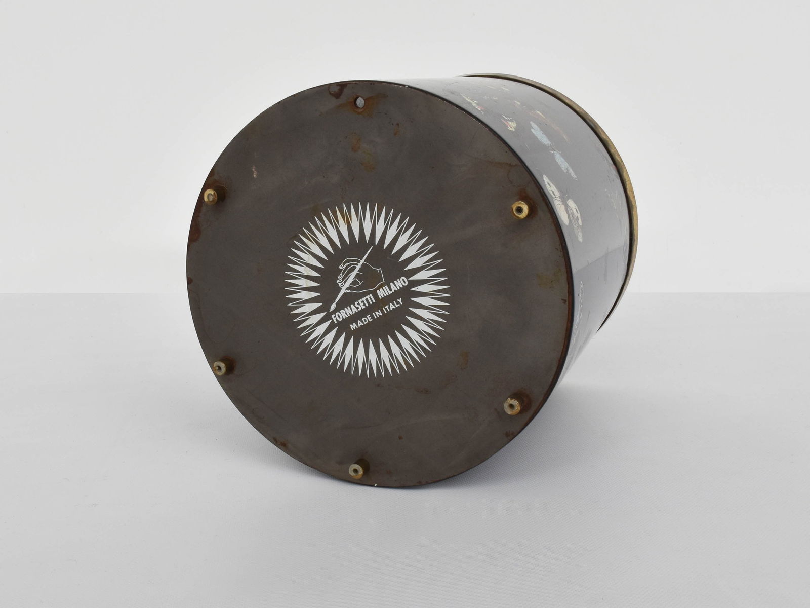 Paper Basket with Butterflies by Piero Fornasetti, 1960 - 4