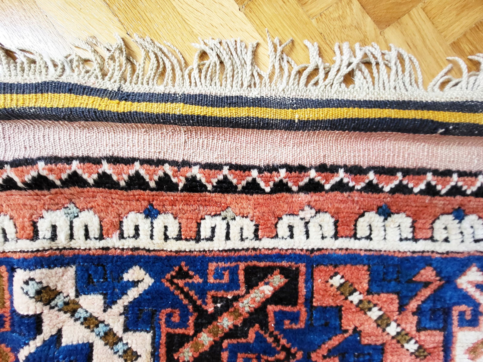 Mid-Century Ezine Rug, 1950s - 6