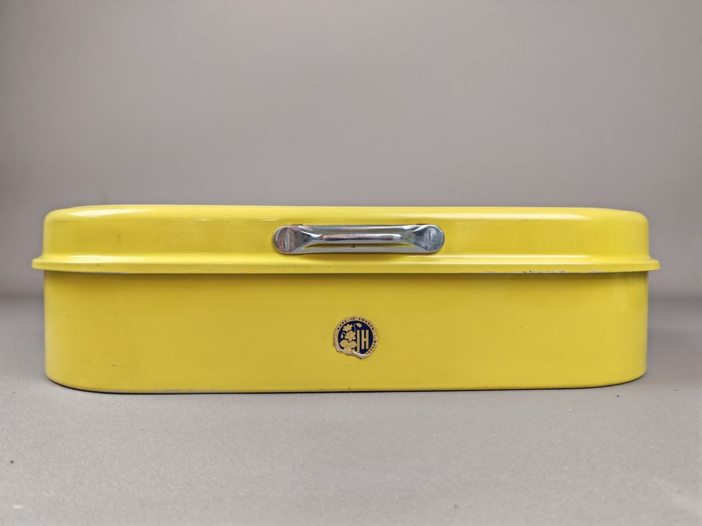 Modern Lunch Box in Tin by Nils Johan, Sweden, 1950s - 4