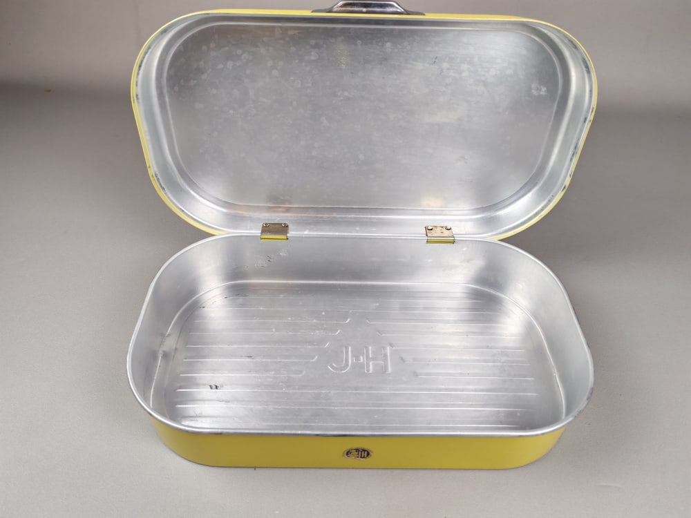 Modern Lunch Box in Tin by Nils Johan, Sweden, 1950s - 7