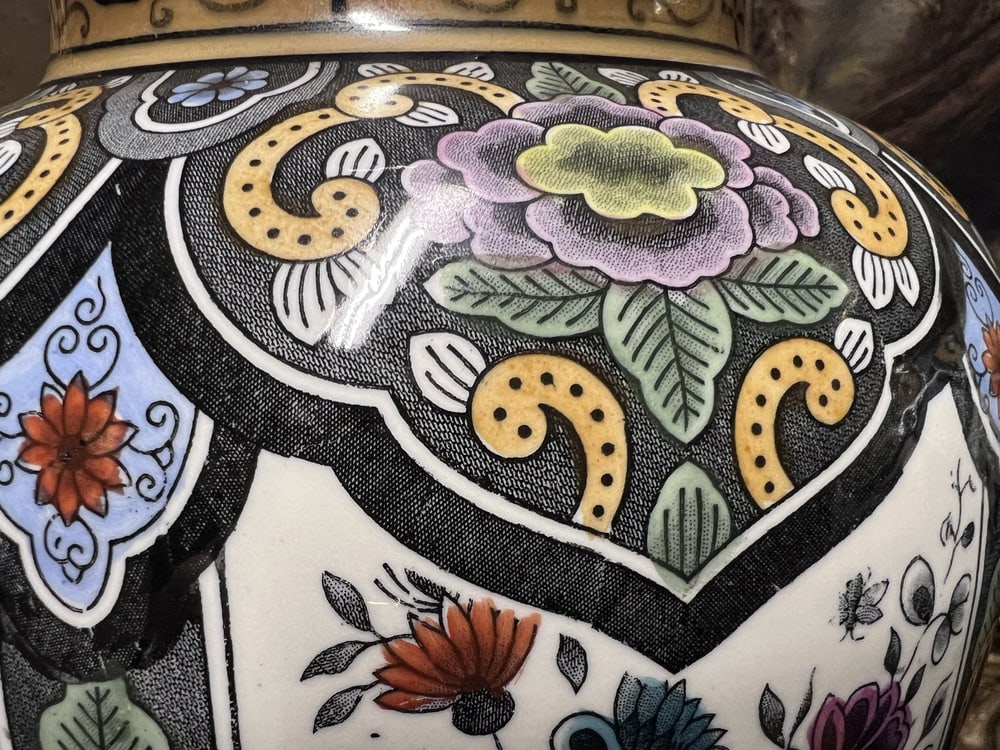 Polychrome Lidded Vases by De Sphinx, 1970s, Set of 2 - 5