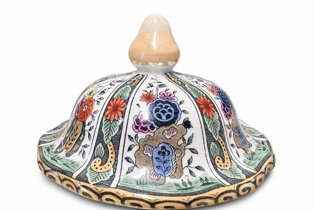 Polychrome Lidded Vases by De Sphinx, 1970s, Set of 2 - 7