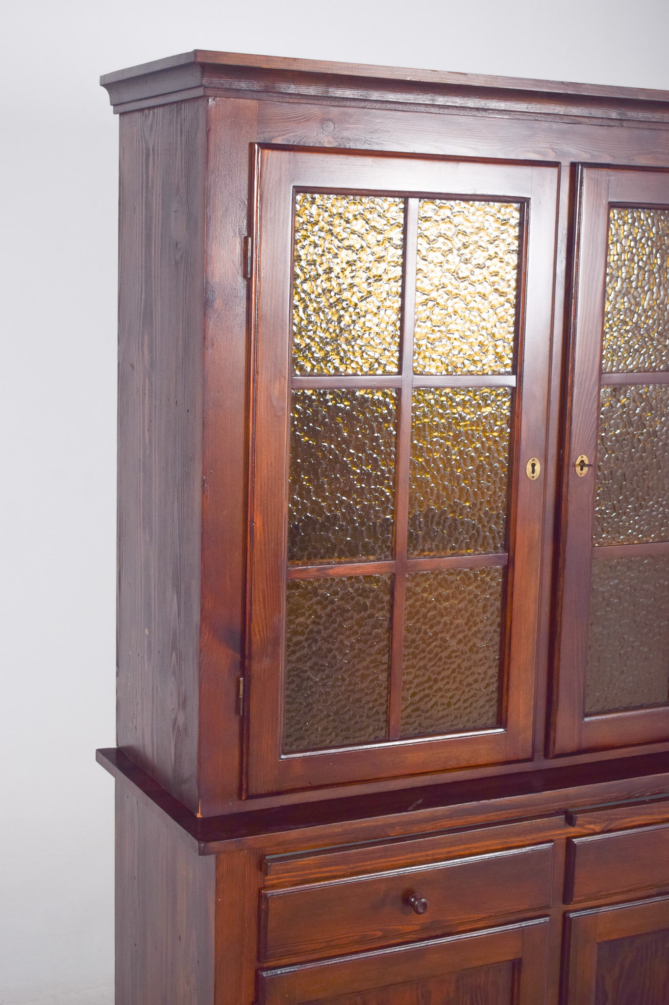 Portuguese Two-Body Display Cabinet - 13