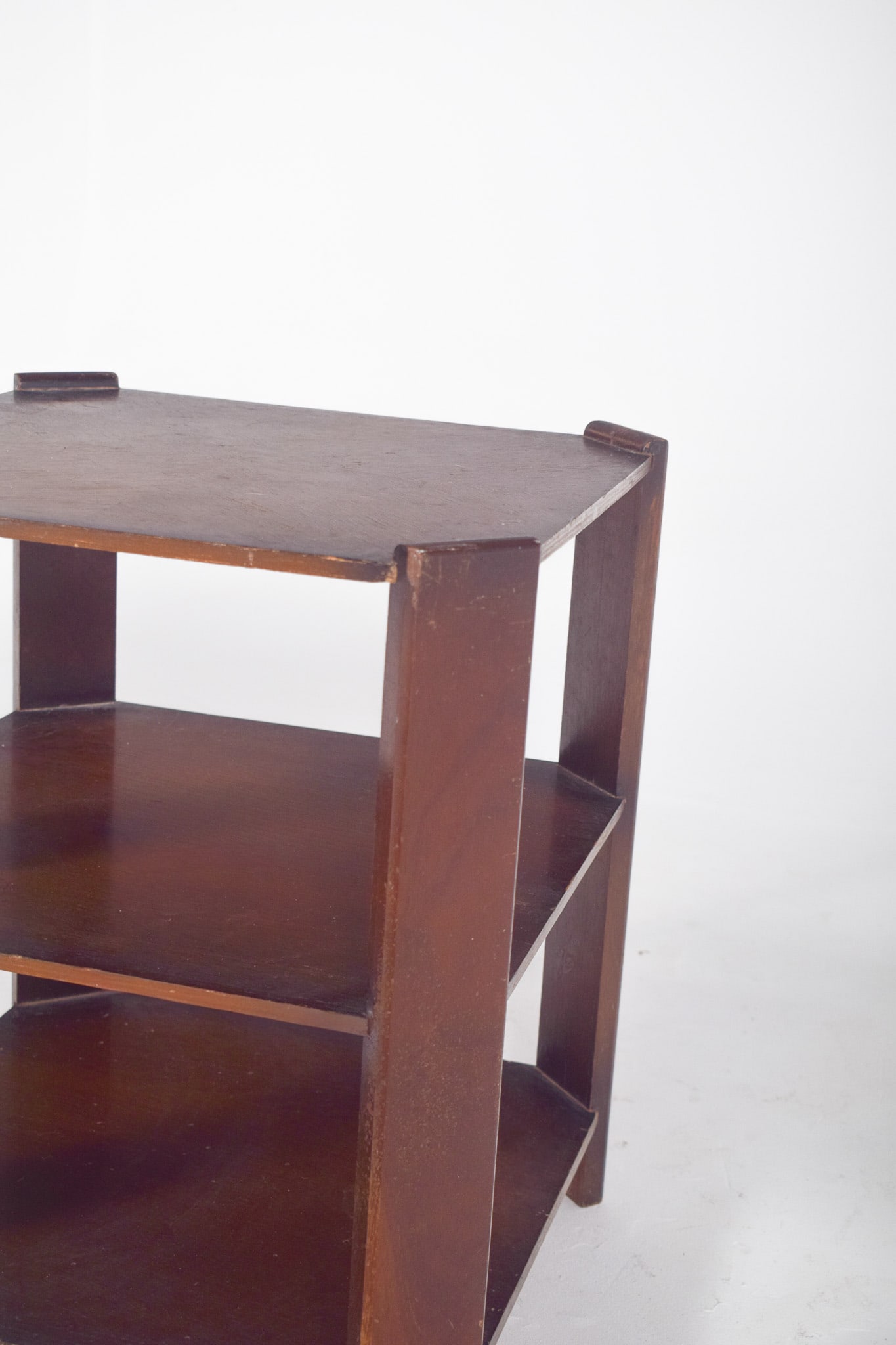 Art Deco Mahogany Side Table, 1930s - 6