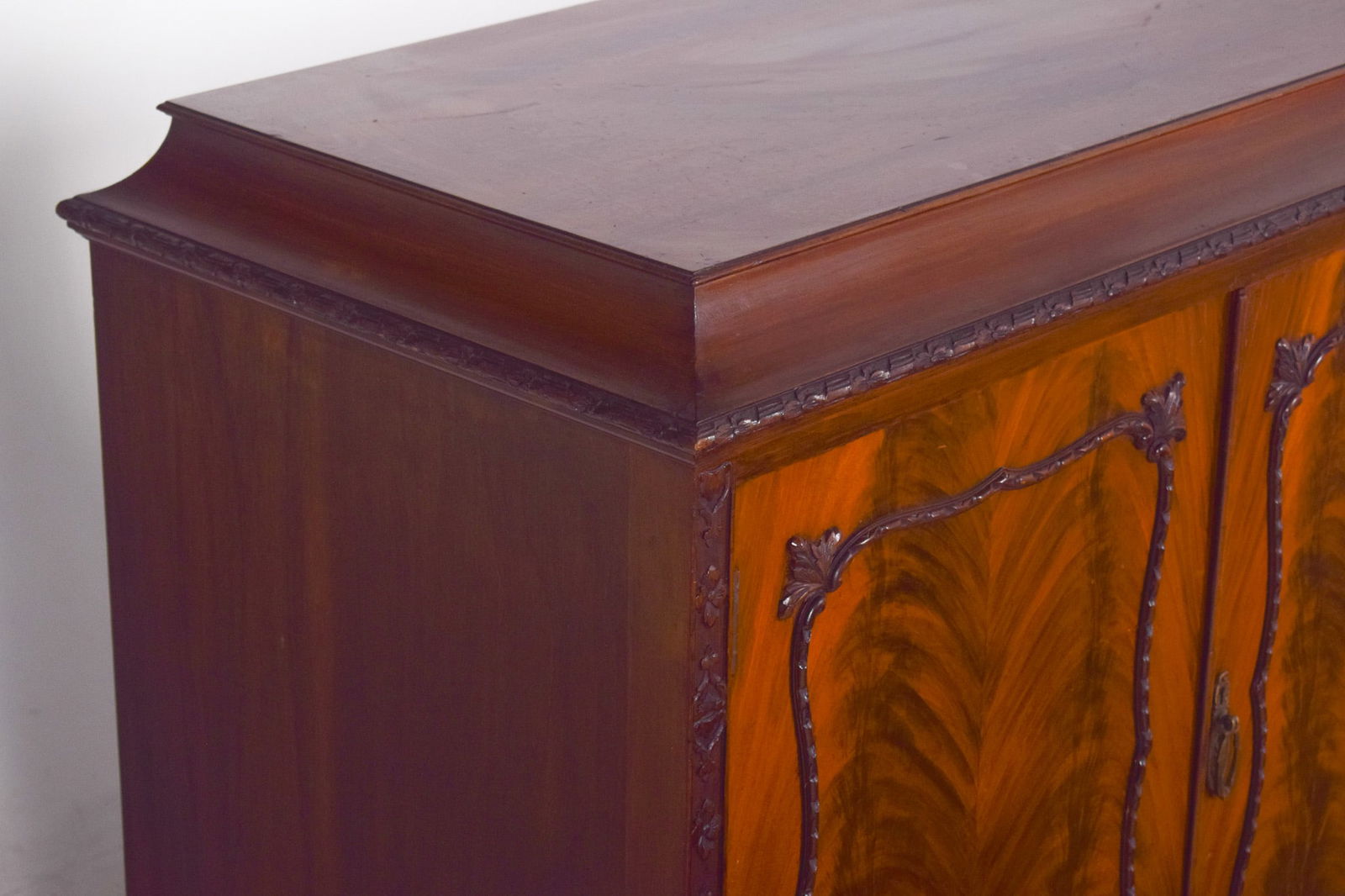 Antique English Sideboard with Bar - 15