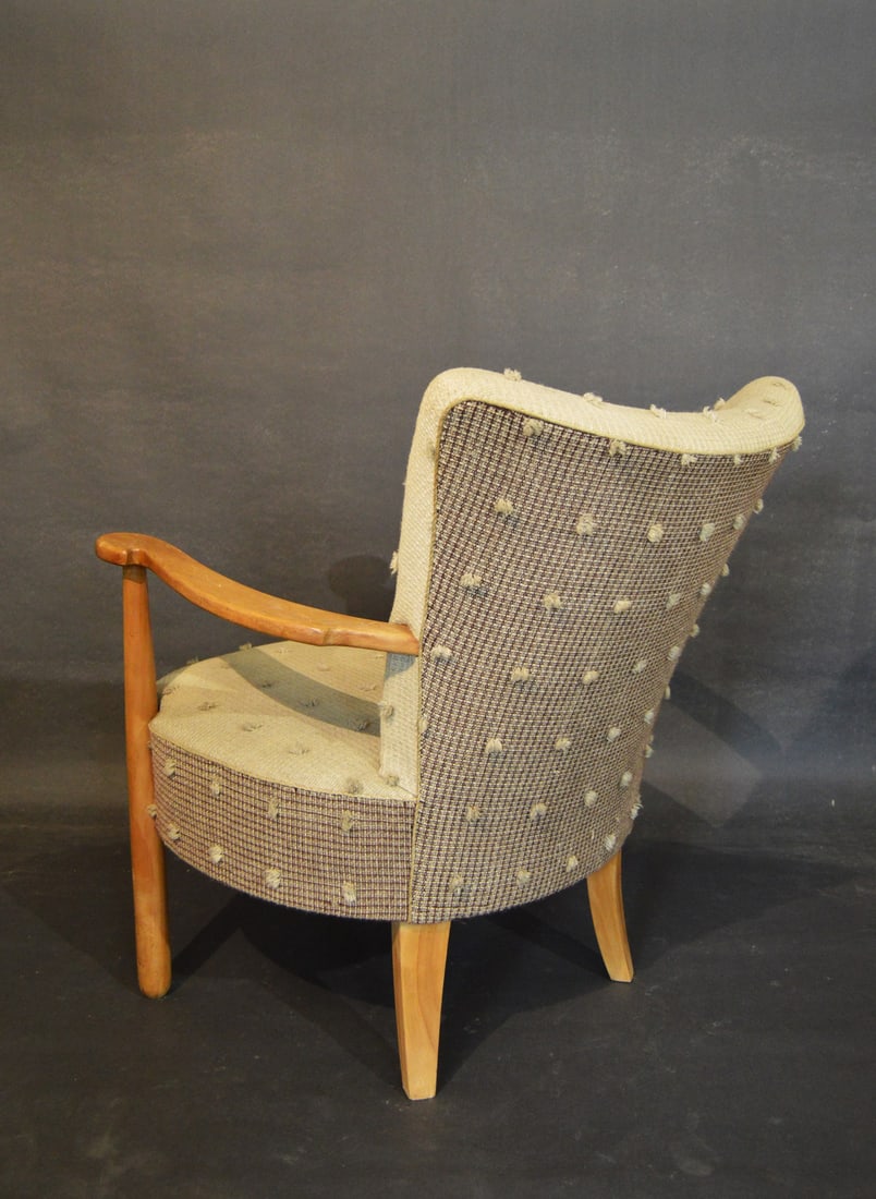 Armchair attributed to Mogens Lassen, 1940s - 5