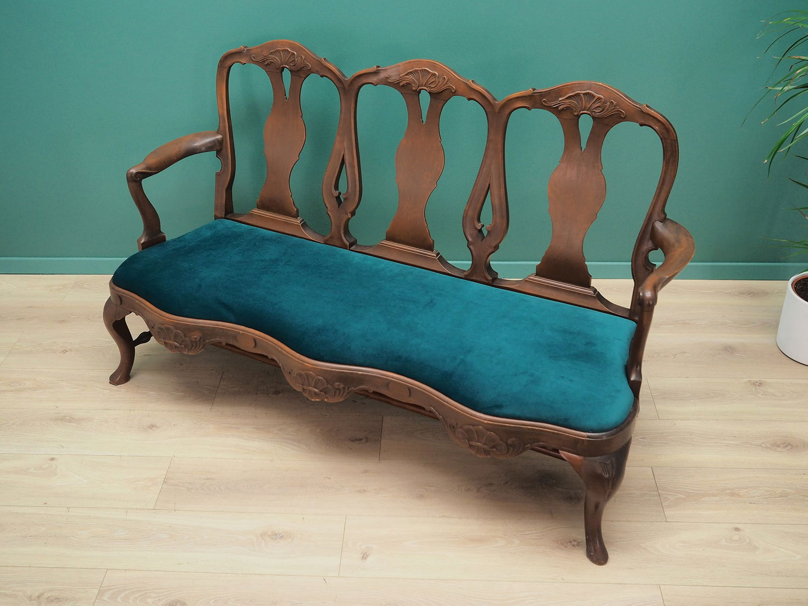 Chippendale Living Room Set, 1970s, Set of 3 - 4