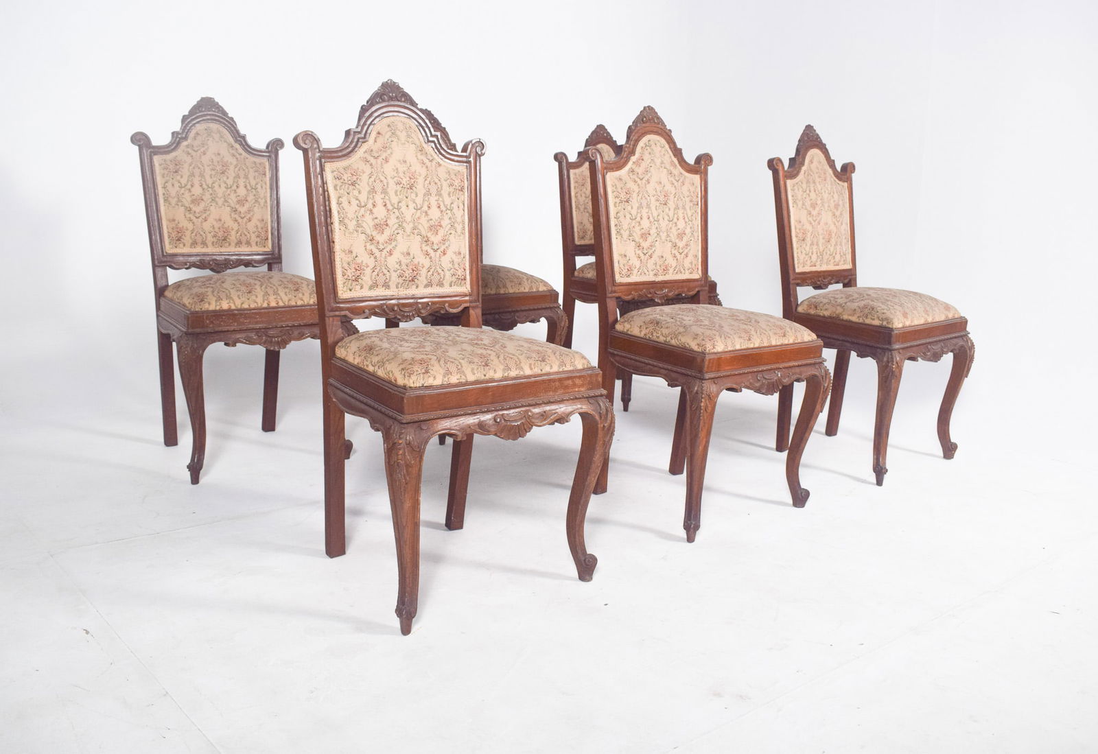 Antique Portuguese Dining Chairs, 1890s, Set of 6 - 2