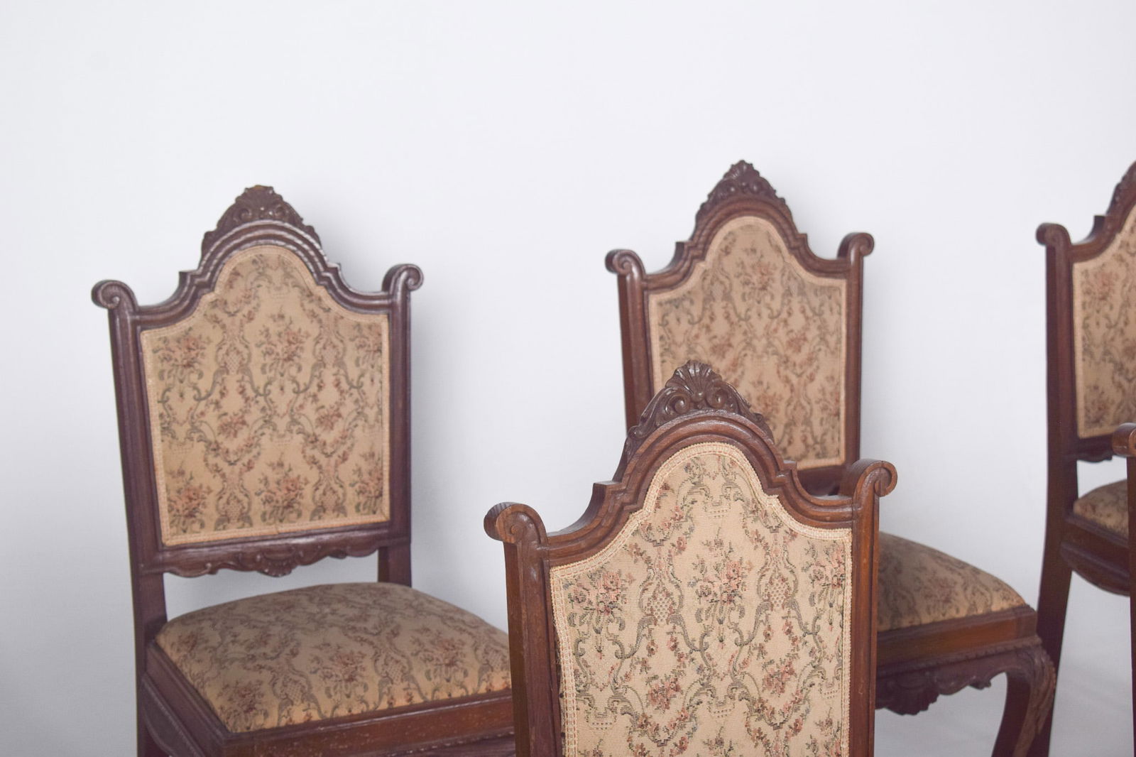 Antique Portuguese Dining Chairs, 1890s, Set of 6 - 4
