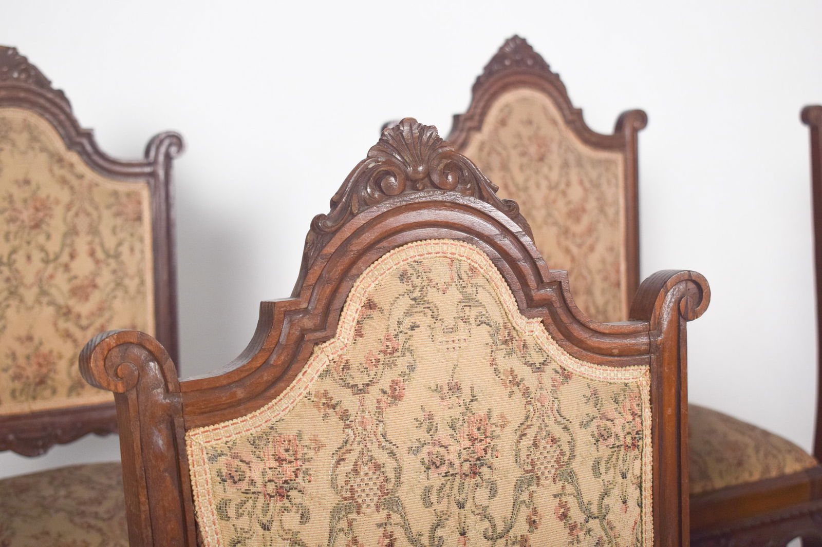 Antique Portuguese Dining Chairs, 1890s, Set of 6 - 9