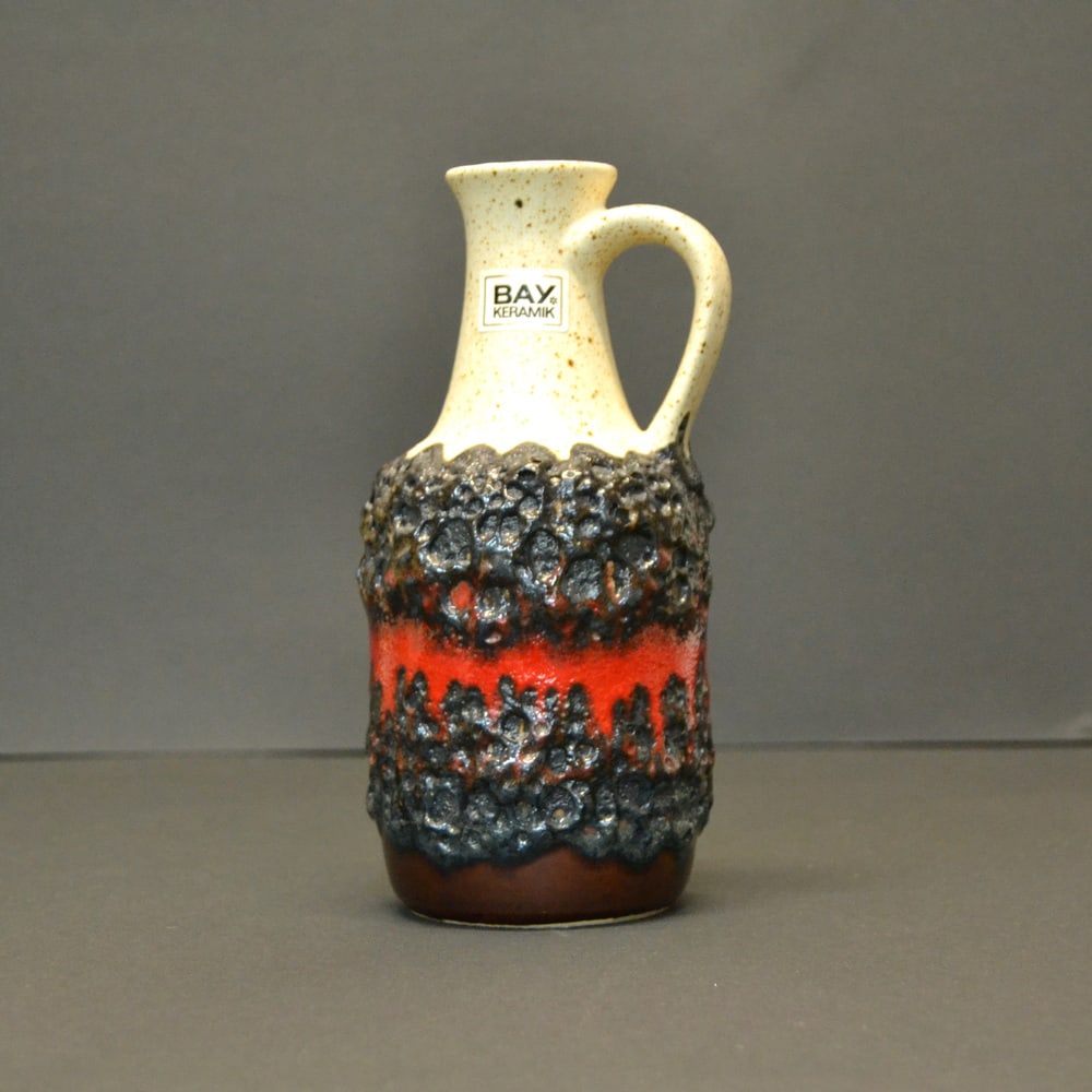 Lawa Vases from Bay Keramik, 1970s, Set of 2 - 3