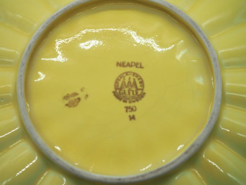 Naples Bowl by Arthur Percy for Gefle Upsala Ekeby - 7