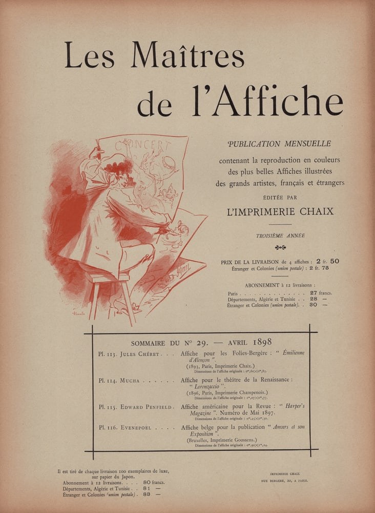 Penfield, Harper's May from Les Maîtres de L'Affiche - 12