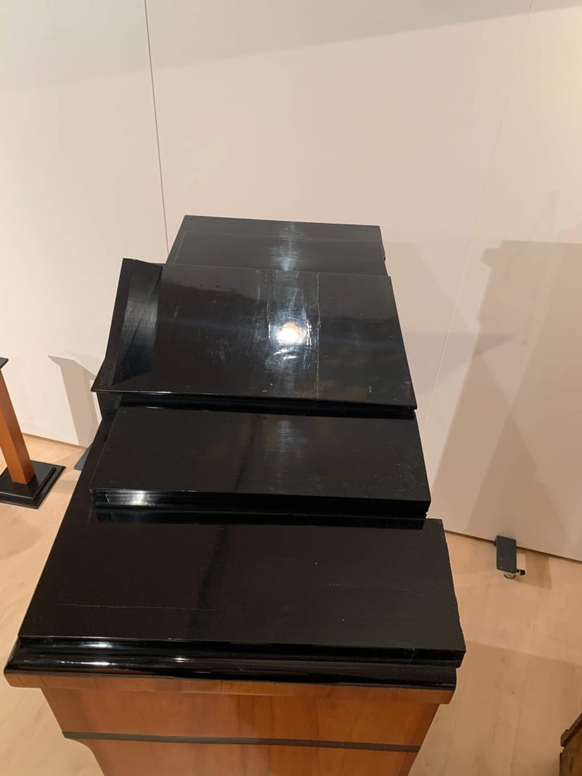 Secretary in Cherry Veneer, South Germany, 1820s - 15