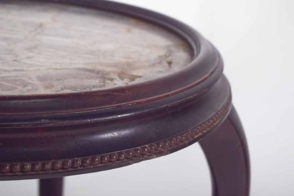 Louis XV Style Round Side Table, 1890s - 2