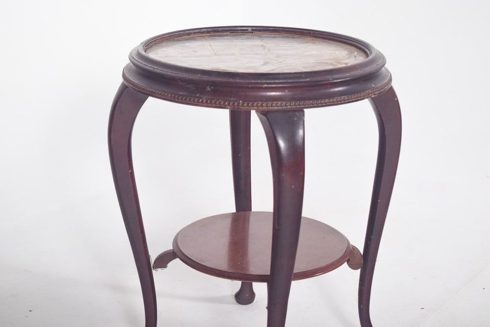 Louis XV Style Round Side Table, 1890s - 6