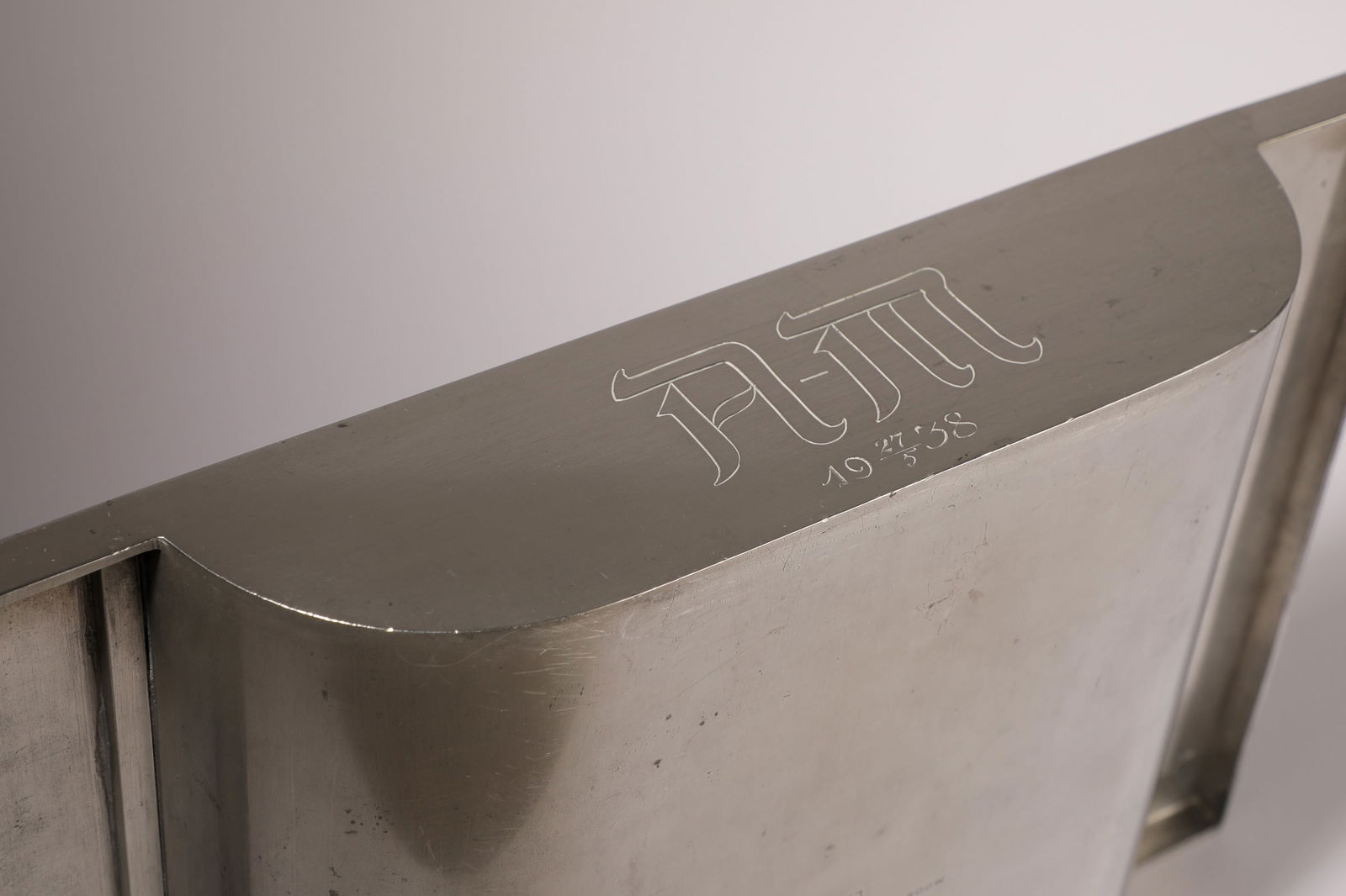 Pewter Athena Tray by Oscar Antonsson, 1937 - 3