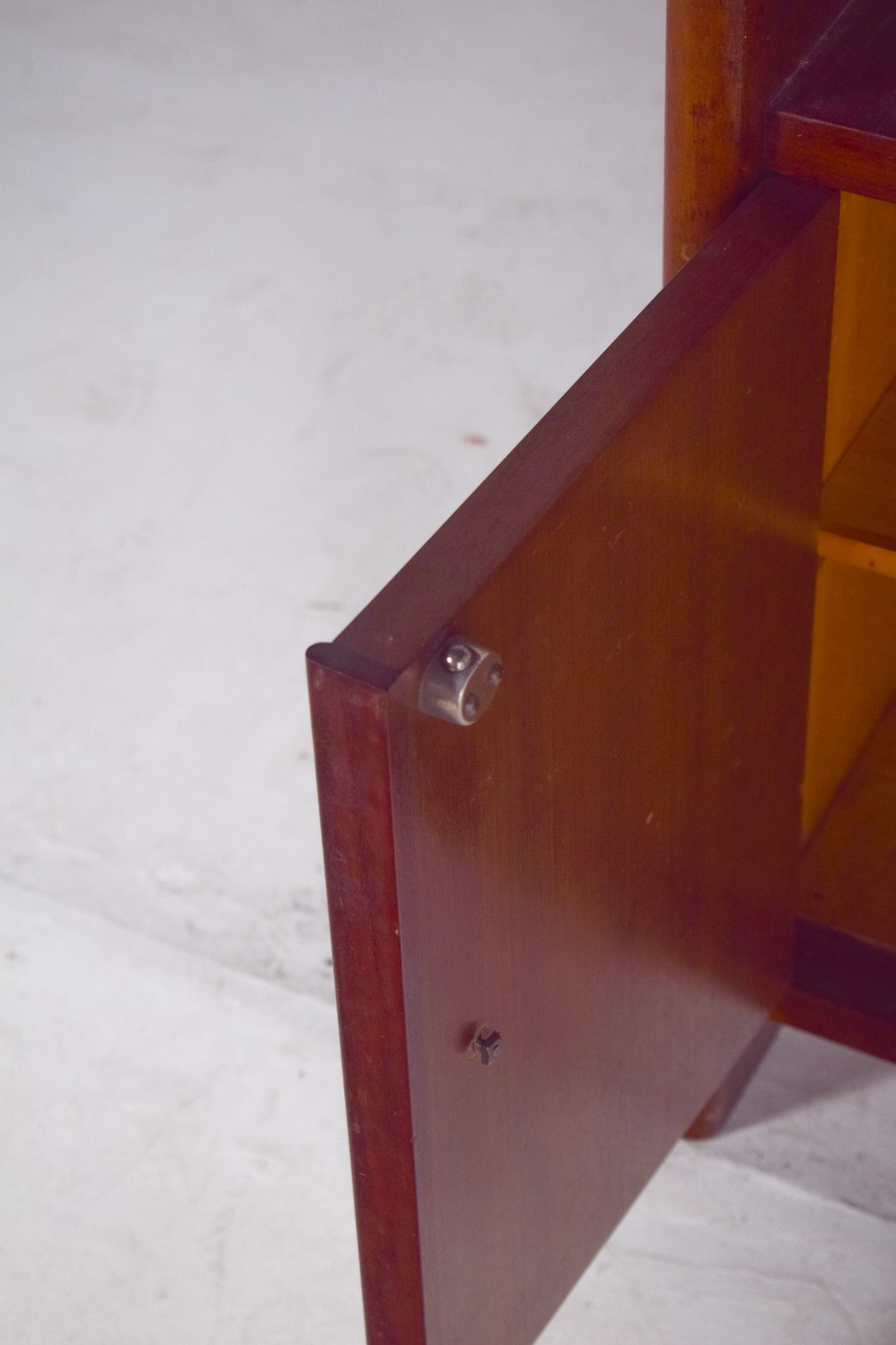 Small Art Deco Teak Bar Cabinet, 1920s - 9