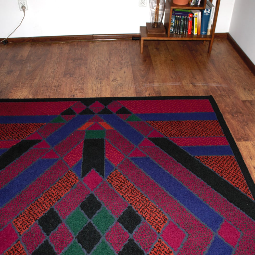 Vintage Swedish Rug, 1970s - 9