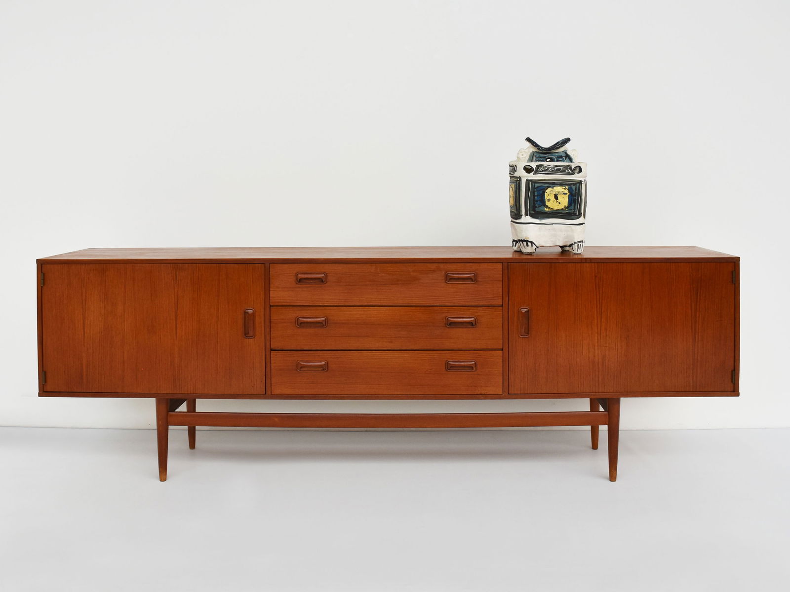 Large Ceramic Vase by Michel Gardelle, France, 1989 - 2