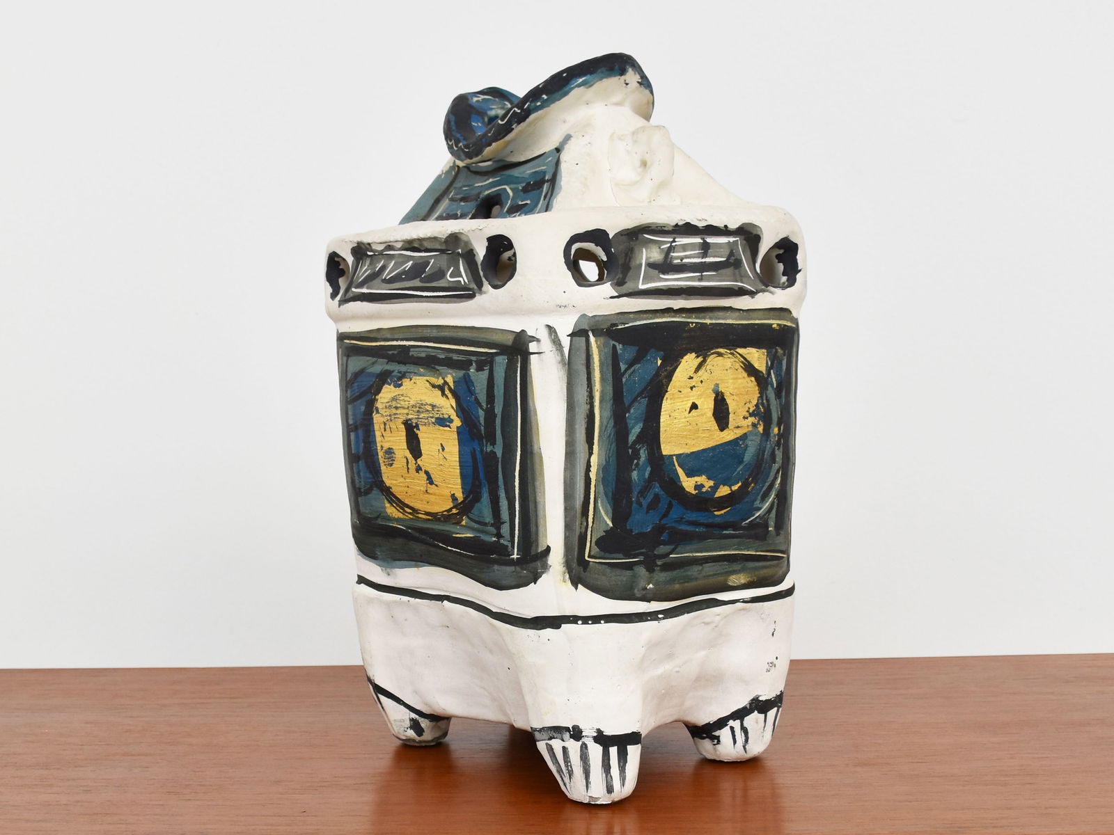 Large Ceramic Vase by Michel Gardelle, France, 1989 - 3