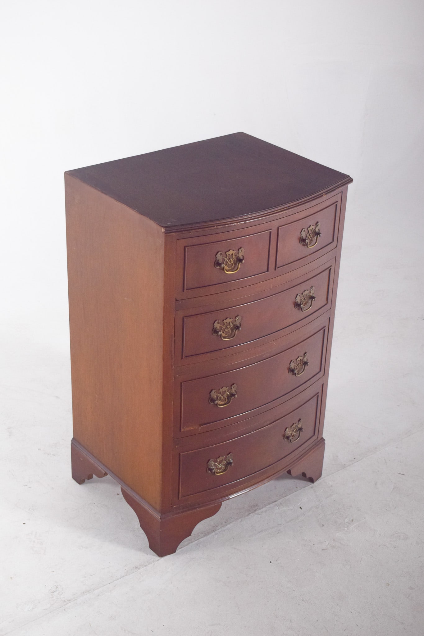 Portuguese Bedside Table with Drawers, 1980s - 2