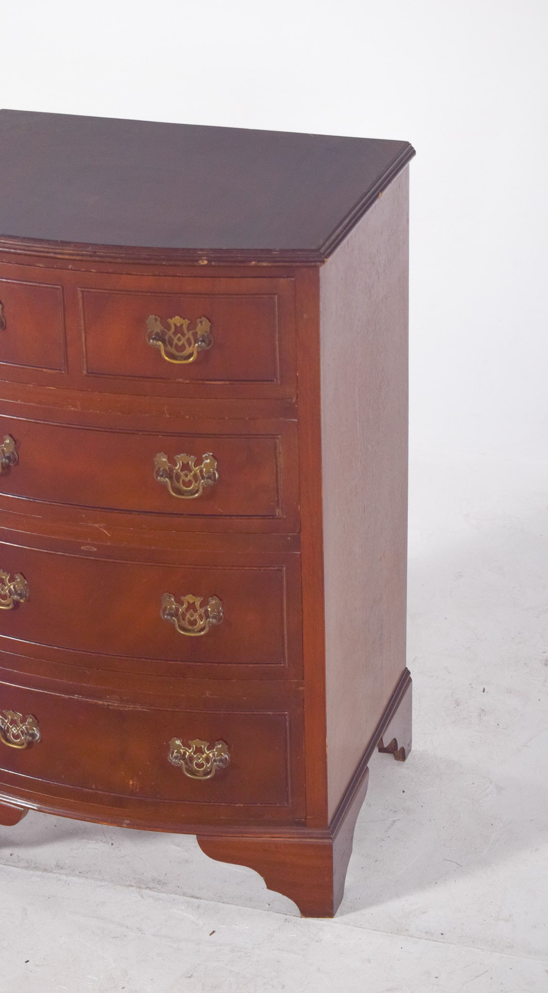 Portuguese Bedside Table with Drawers, 1980s - 7
