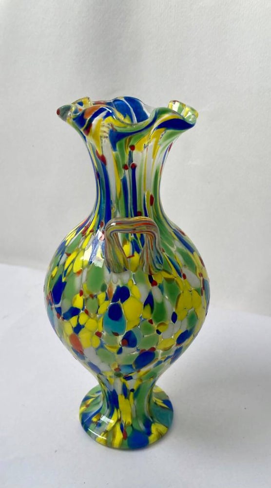 Vintage Murano Glass Amphora from Fratelli Toso, 1970s - 13