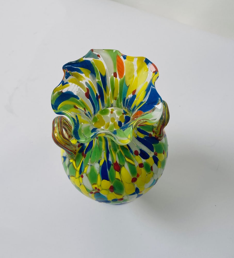 Vintage Murano Glass Amphora from Fratelli Toso, 1970s - 5