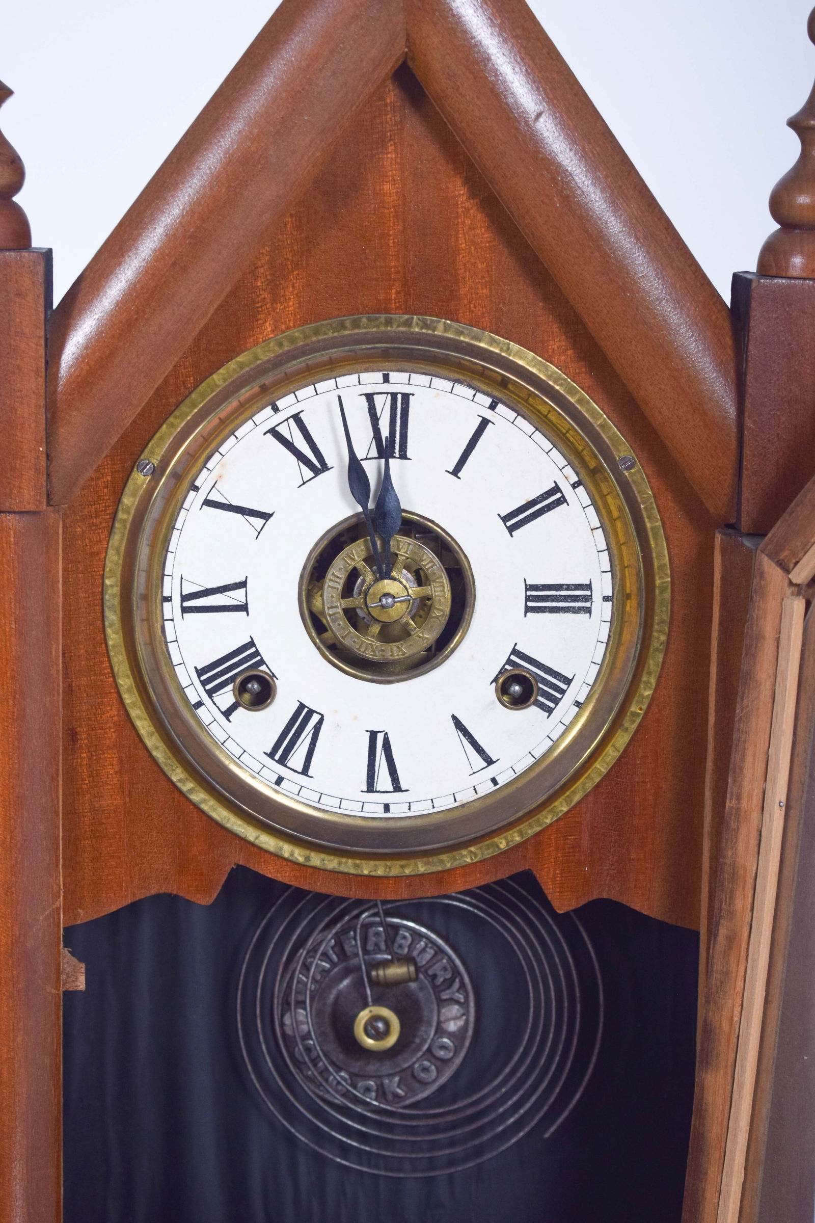 Chapel Clock from Waterbury Clock Co., Usa, 1890s - 4