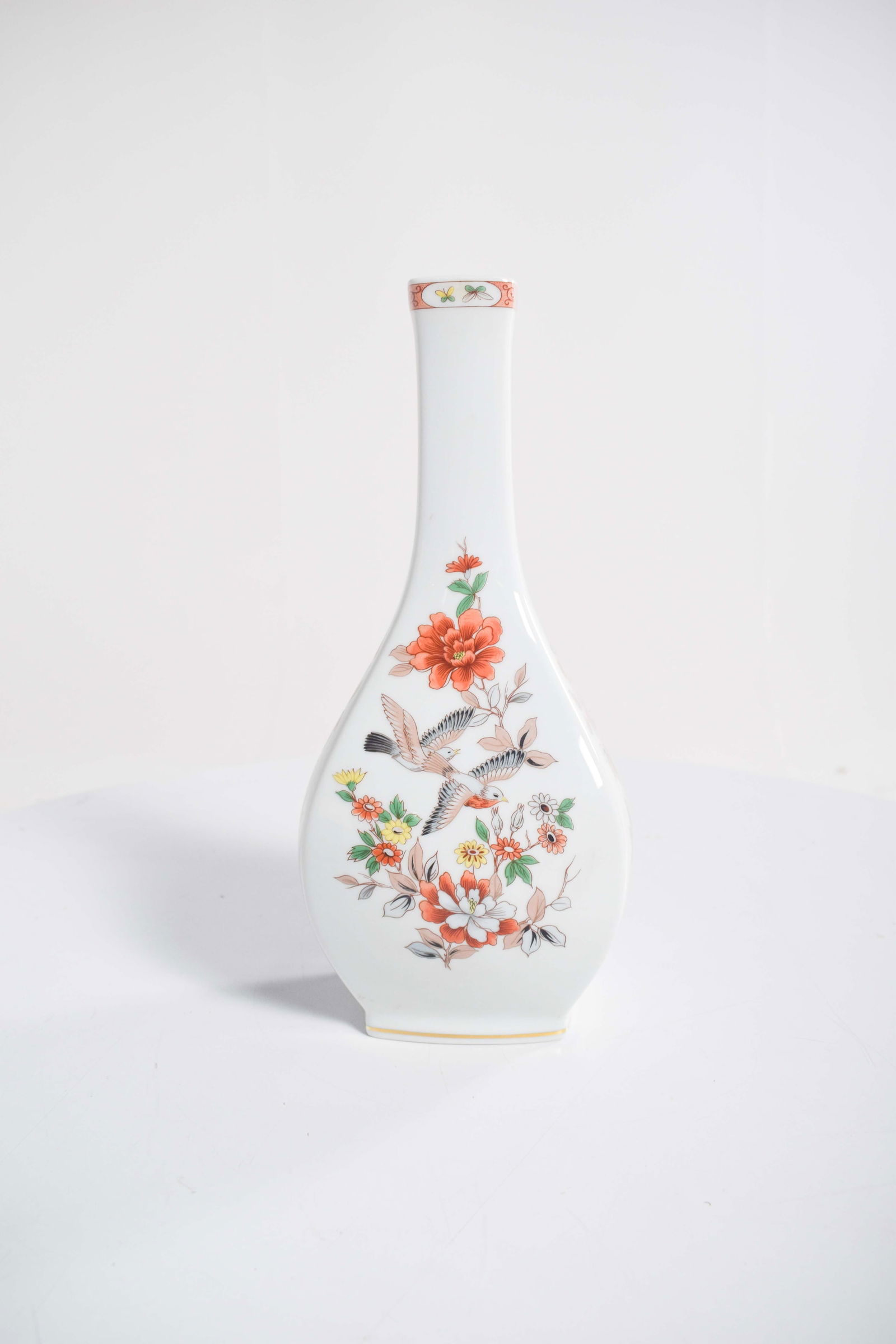 Square Bottle in Vista Alegre Porcelain, 1910 - 2
