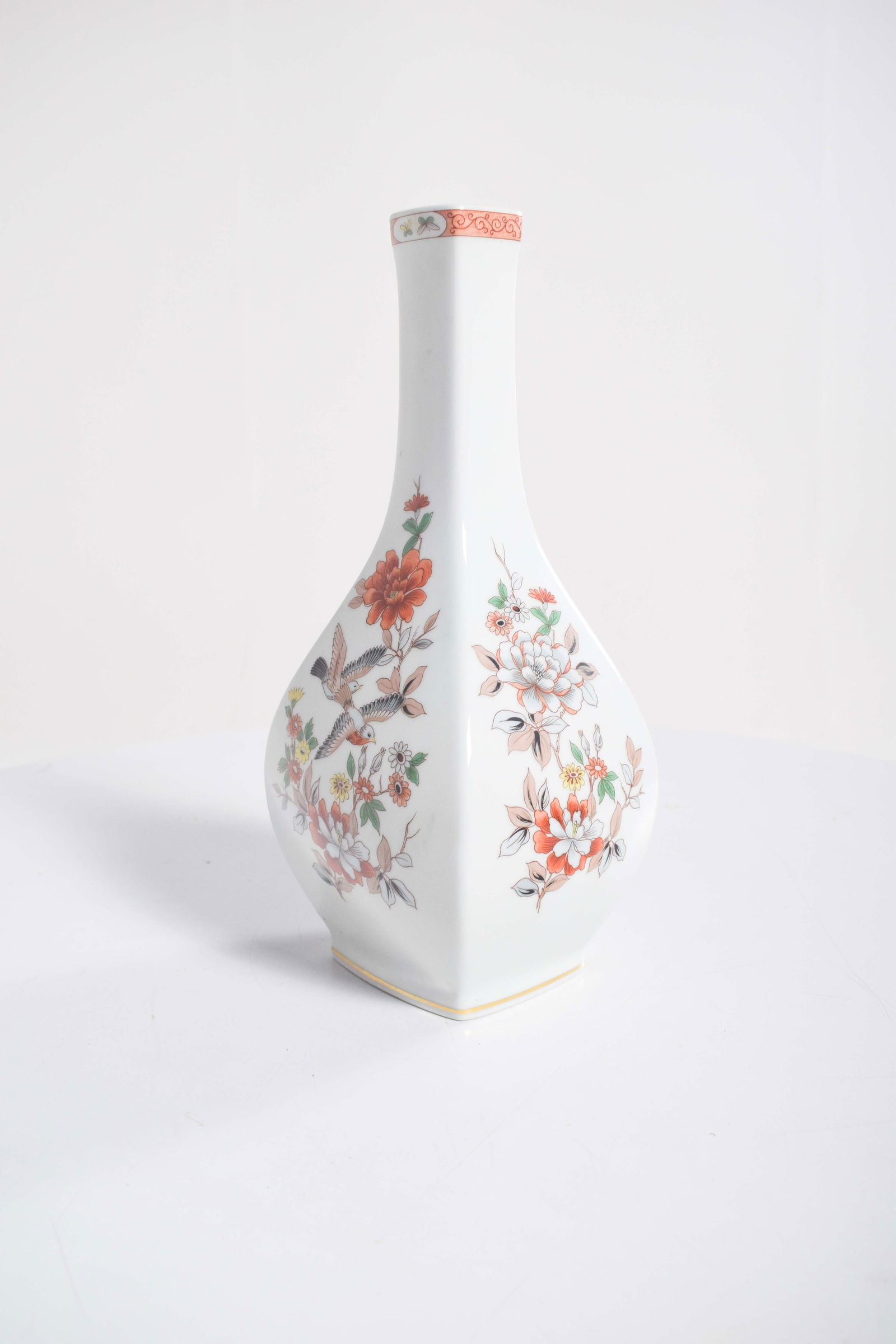 Square Bottle in Vista Alegre Porcelain, 1910 - 5