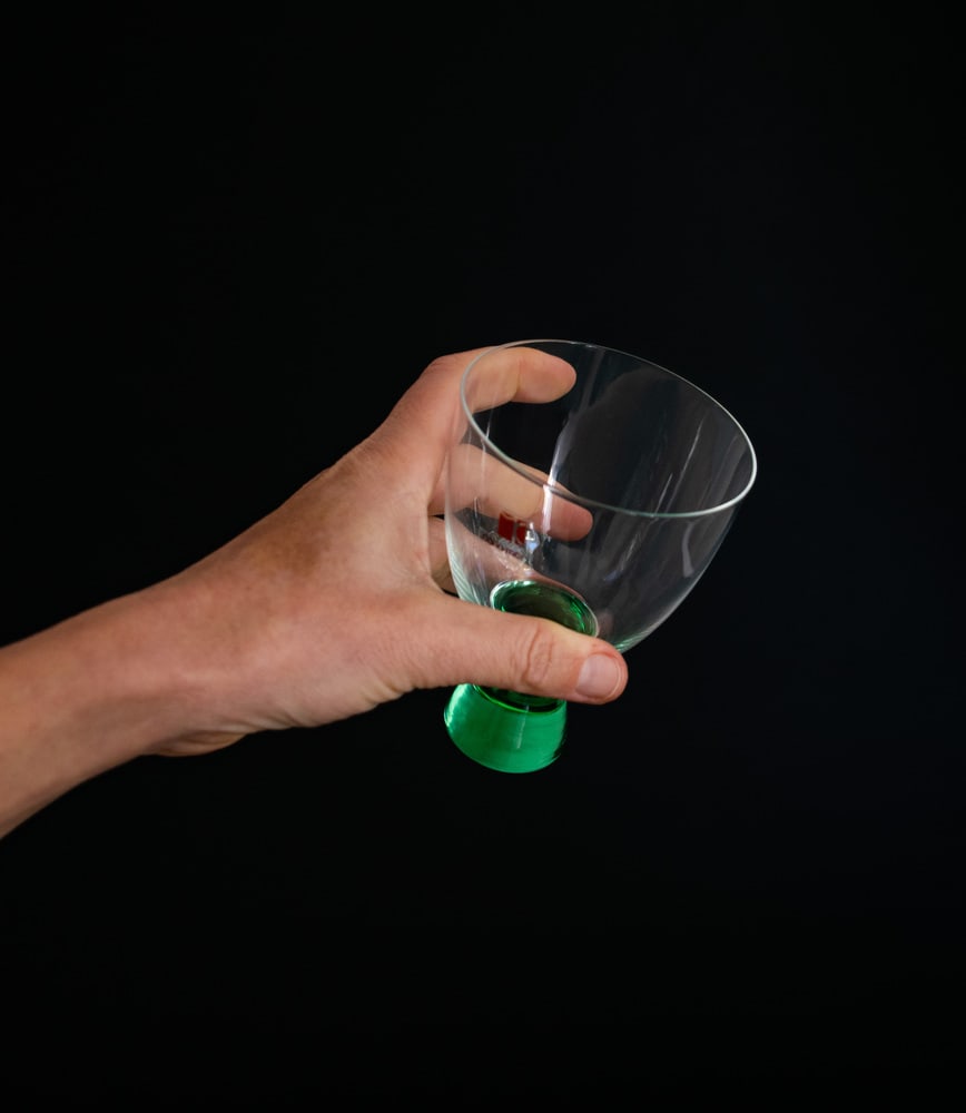 Murano Crystal Martini Glass by Moretti, Set of 6 - 15