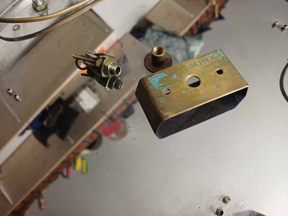 Ceiling Light in Gold-Plated Brass and Crystal, 1990s - 15