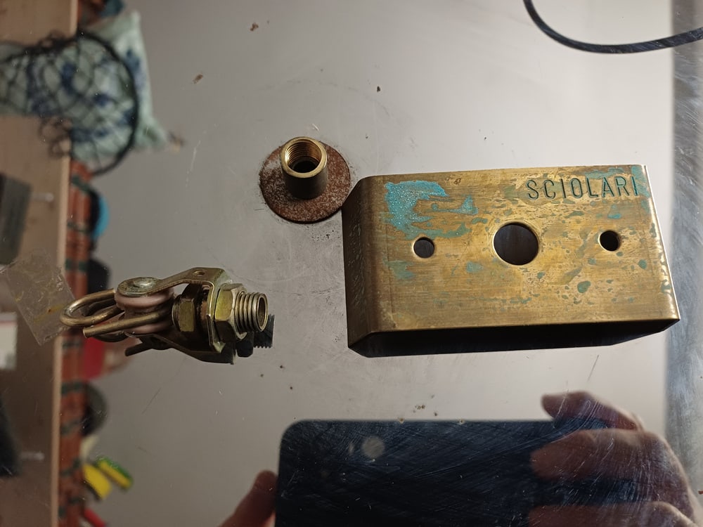 Ceiling Light in Gold-Plated Brass and Crystal, 1990s - 16