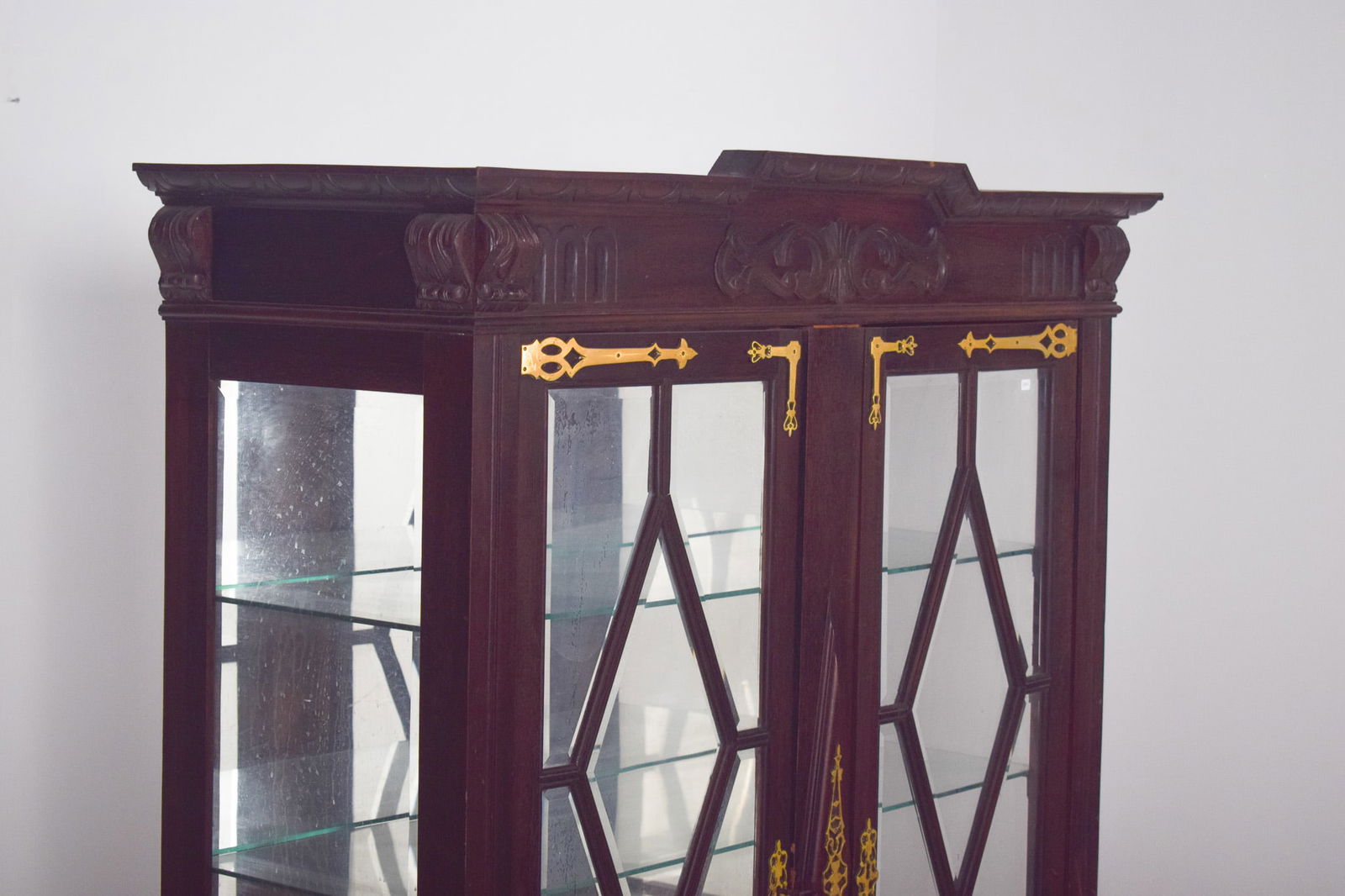 Antique Portuguese Dutch-Style Display Cabinet, 1800s - 3