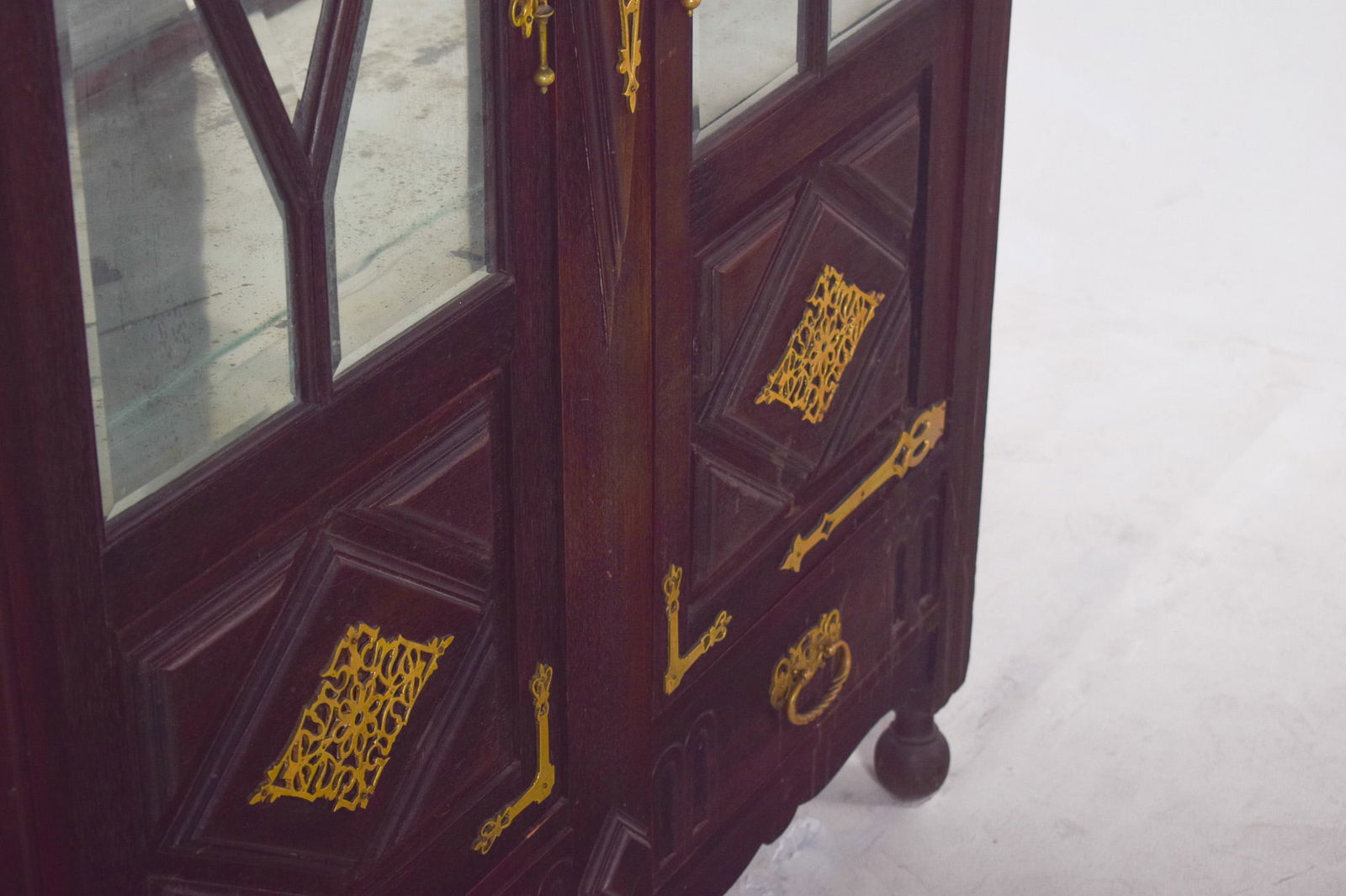 Antique Portuguese Dutch-Style Display Cabinet, 1800s - 8