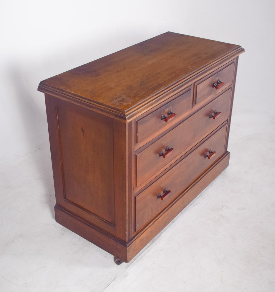 Vintage Art Deco English Chest of Drawers, 1920 - 8