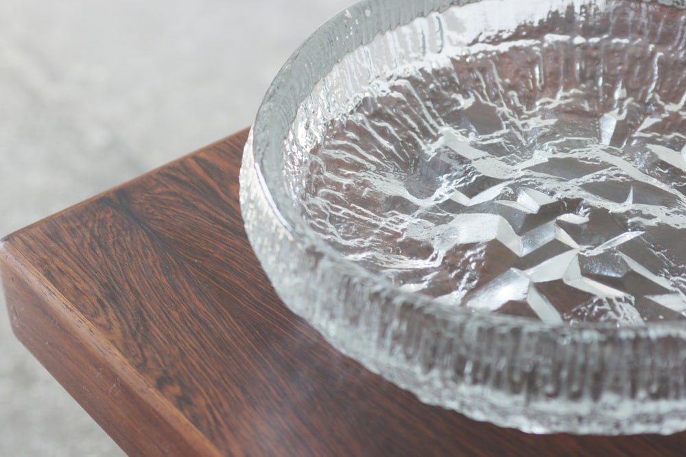 Ice Glass Lunaria Bowl by Tapio Wirkkala for Iittala - 3