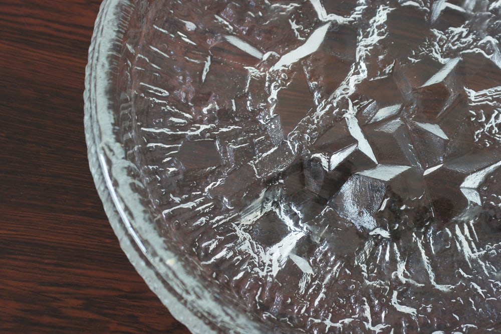 Ice Glass Lunaria Bowl by Tapio Wirkkala for Iittala - 4