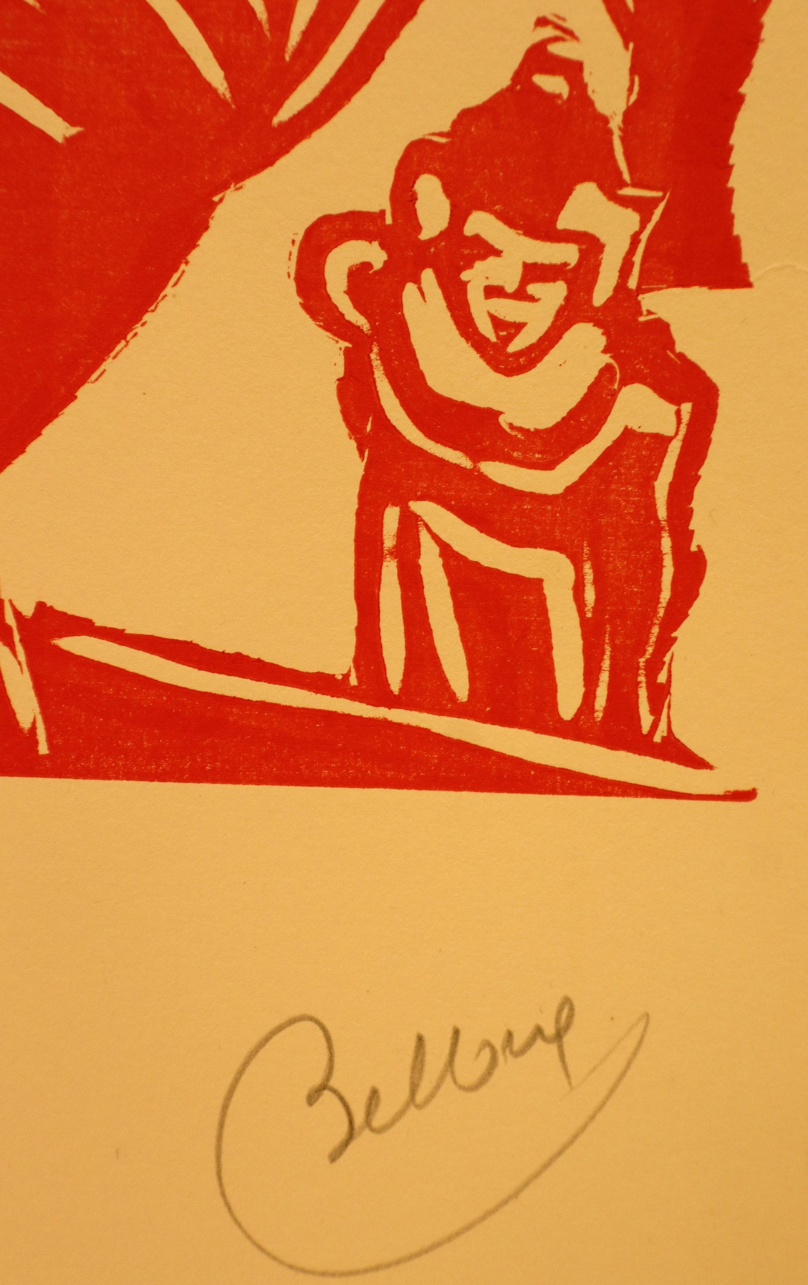 Bellora, Puccini's Tosca Bohème, Lithograph, Framed - 12