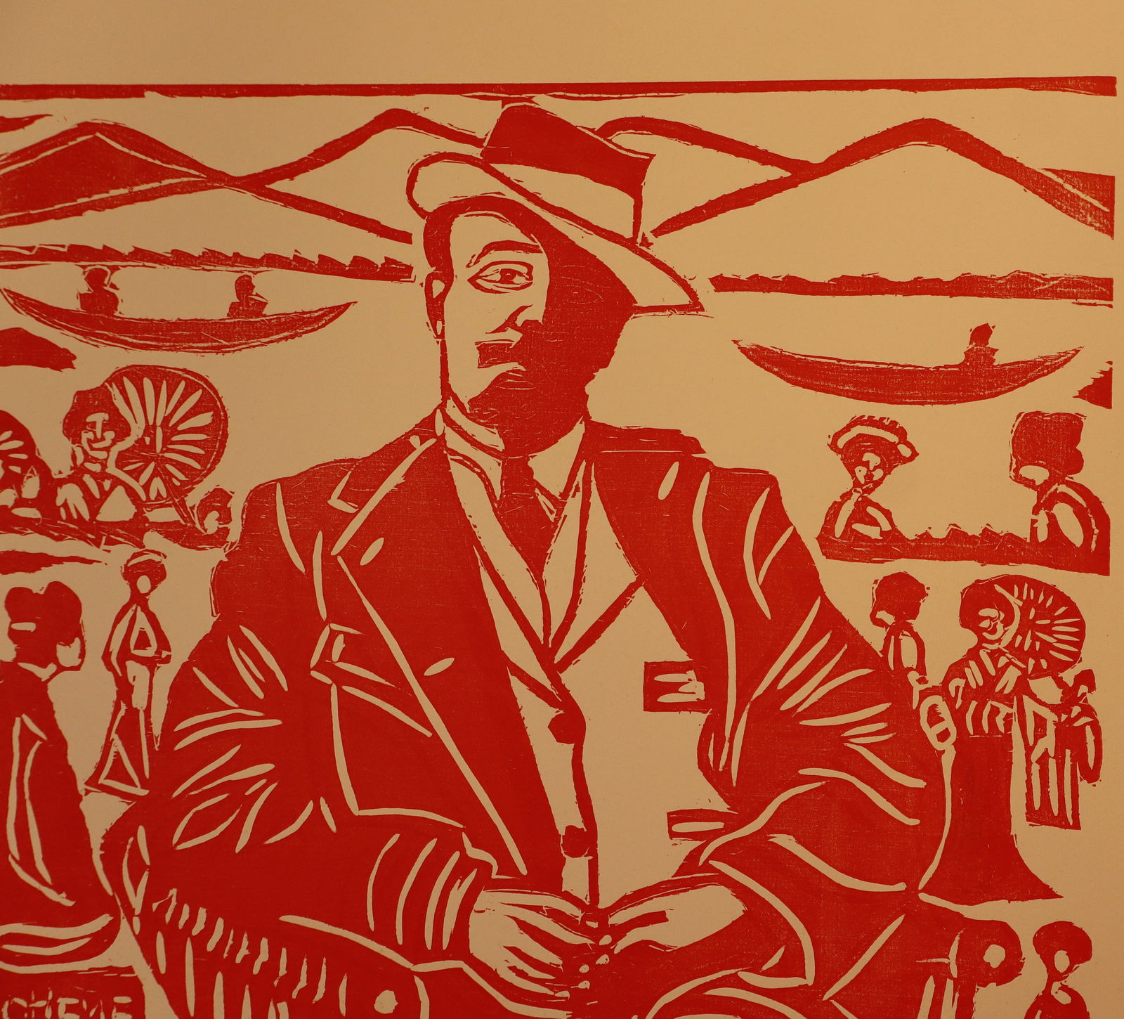 Bellora, Puccini's Tosca Bohème, Lithograph, Framed - 4