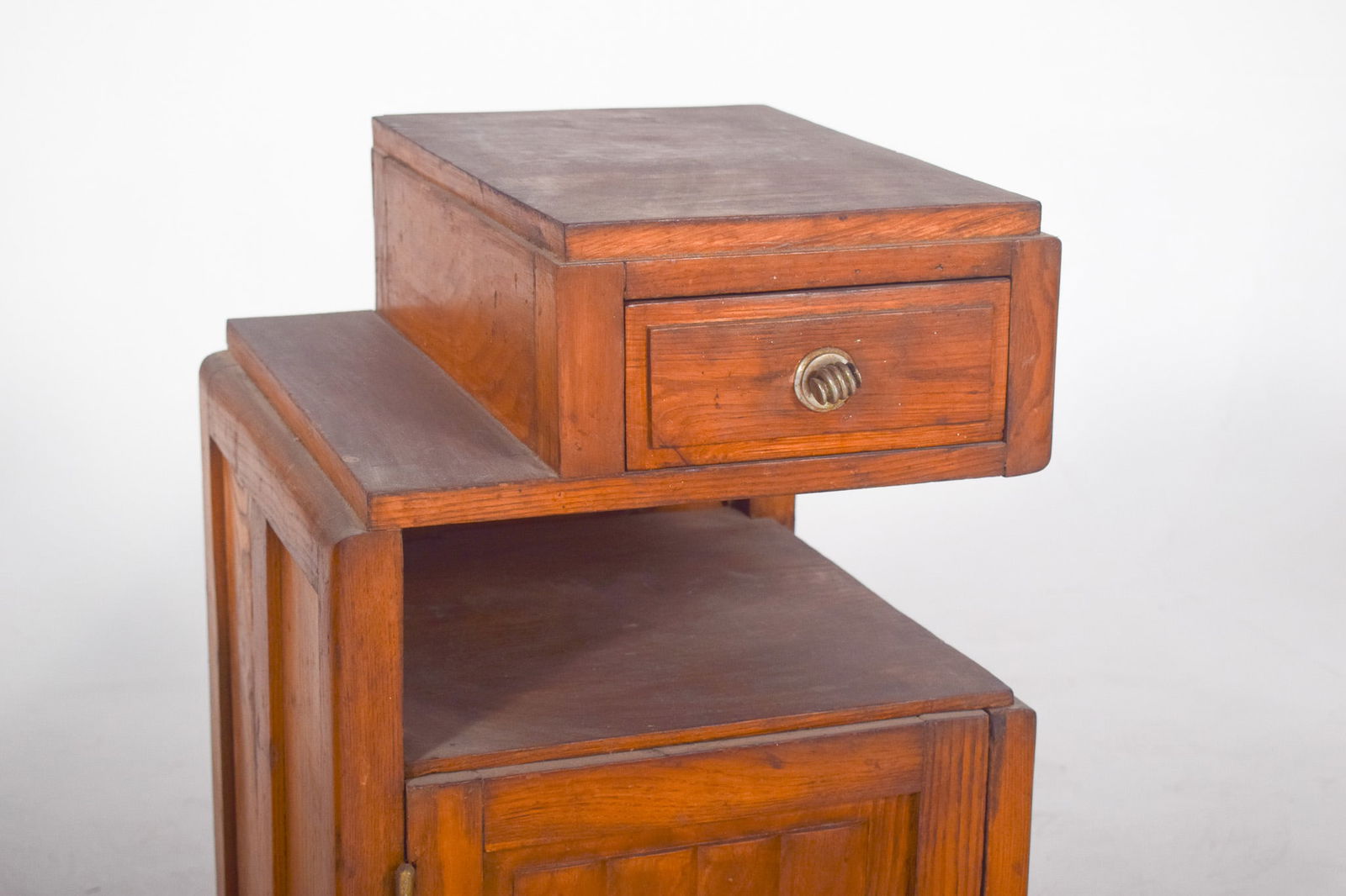 Art Deco Portuguese Bedside Tables, 1920, Set of 2 - 6