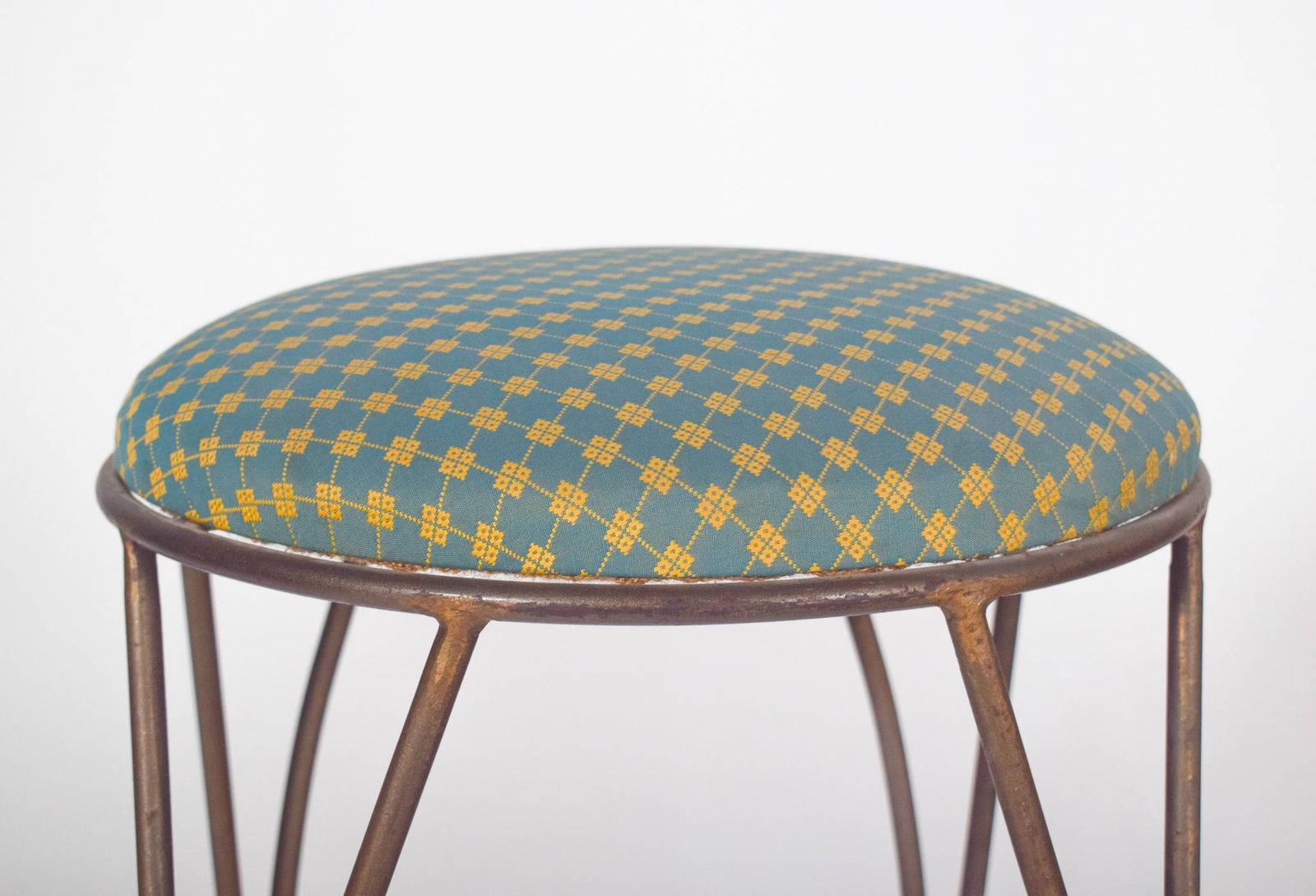 Mid-Century Danish Metal High Stools, 1960s, Set of 2 - 11