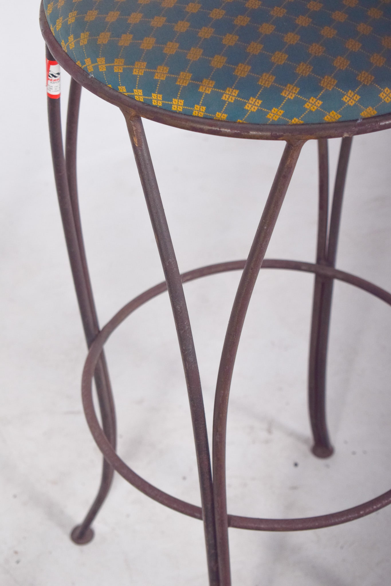Mid-Century Danish Metal High Stools, 1960s, Set of 2 - 9